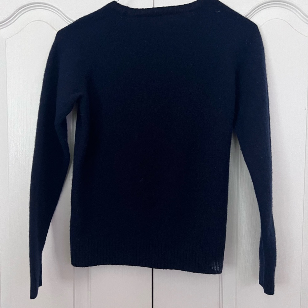 Uniqlo Navy Blue Wool Sweater